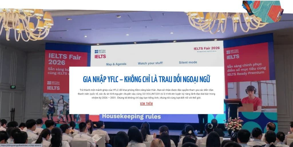 Hoạt động tình nguyện và cộng đồng — Biệt đội tình nguyện ngoại ngữ YFLC